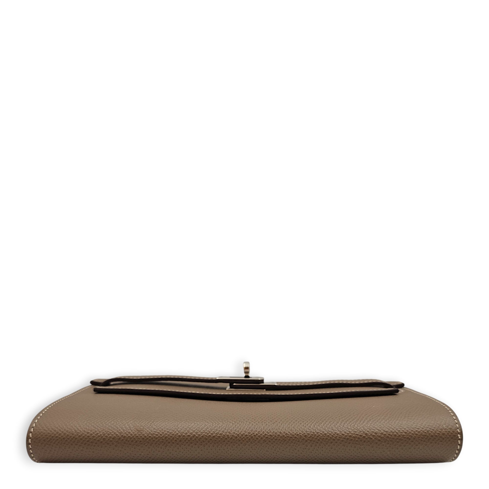 Kelly To Go Etoupe Crossbody Bag in Epsom, Palladium hardware