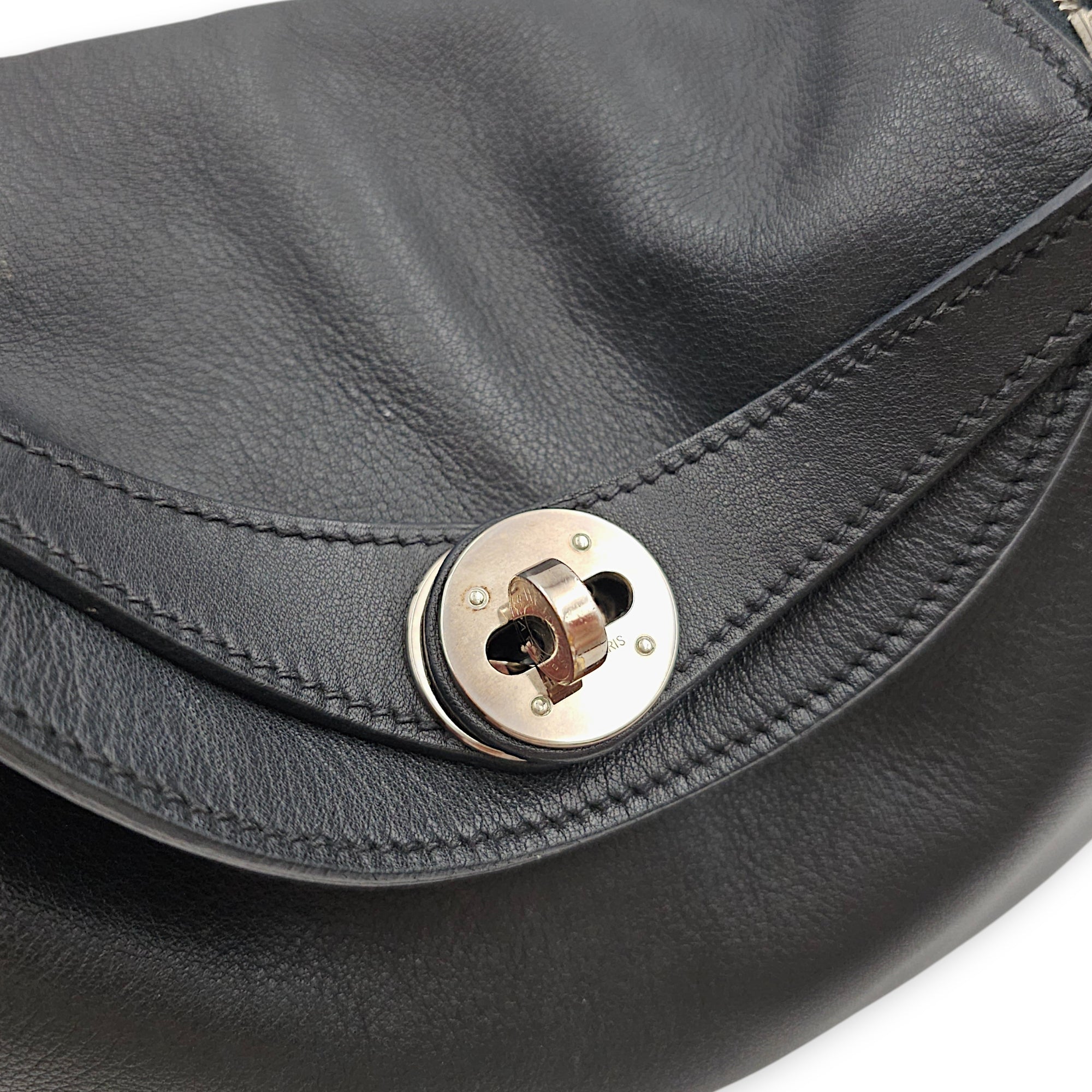 Lindy 26 Black in Swift, Palladium hardware