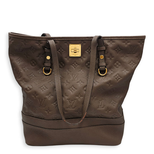 Monogram Empreinte Citadine PM Brown Totebag , Gold hardware