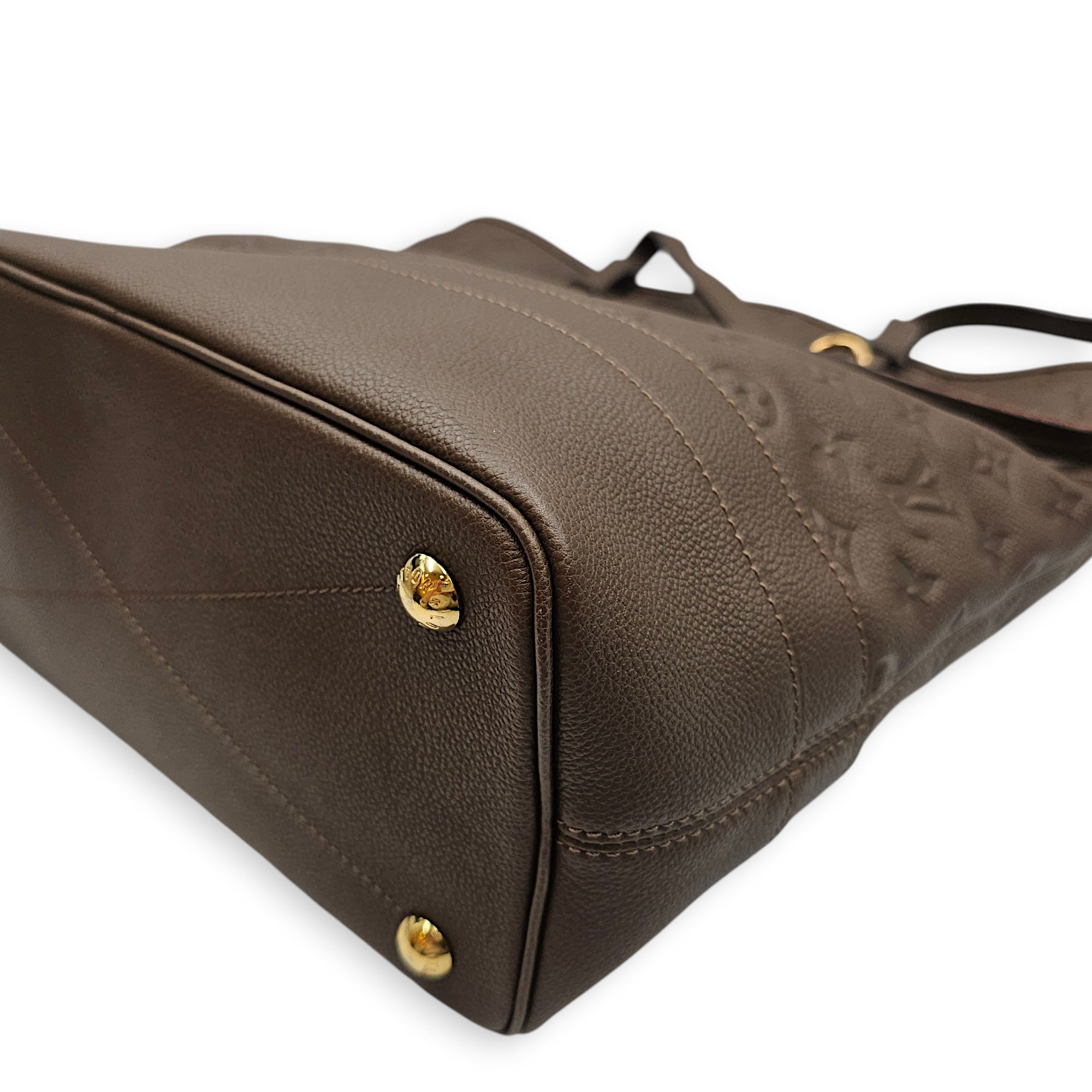 Monogram Empreinte Citadine PM Brown Totebag , Gold hardware