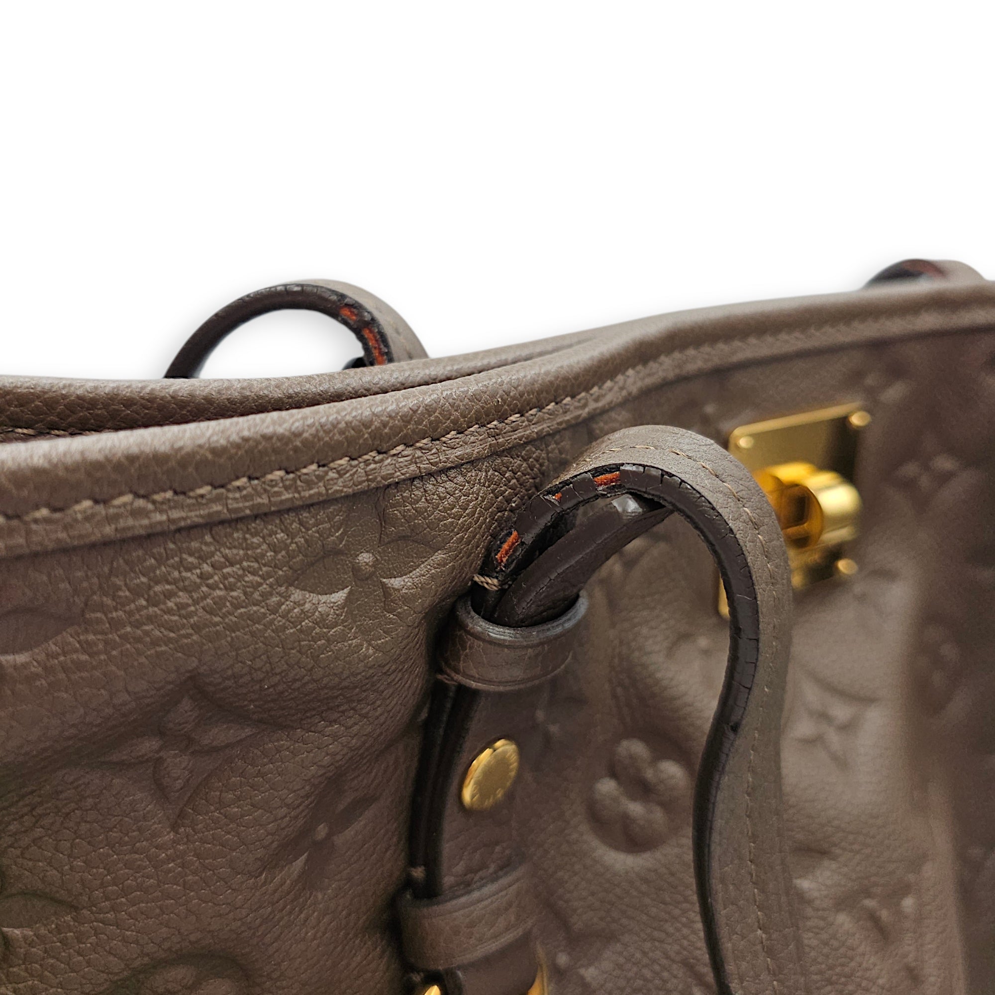 Monogram Empreinte Citadine PM Brown Totebag , Gold hardware