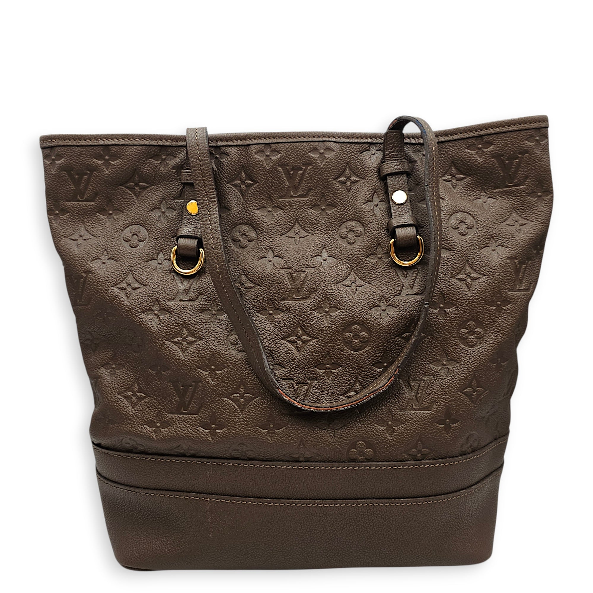 Monogram Empreinte Citadine PM Brown Totebag , Gold hardware