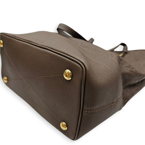 Monogram Empreinte Citadine PM Brown Totebag , Gold hardware