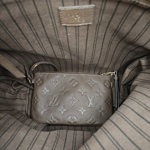 Monogram Empreinte Citadine PM Brown Totebag , Gold hardware