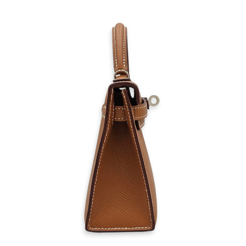 Sellier Kelly 20 Gold in Epsom, Palladium hardware