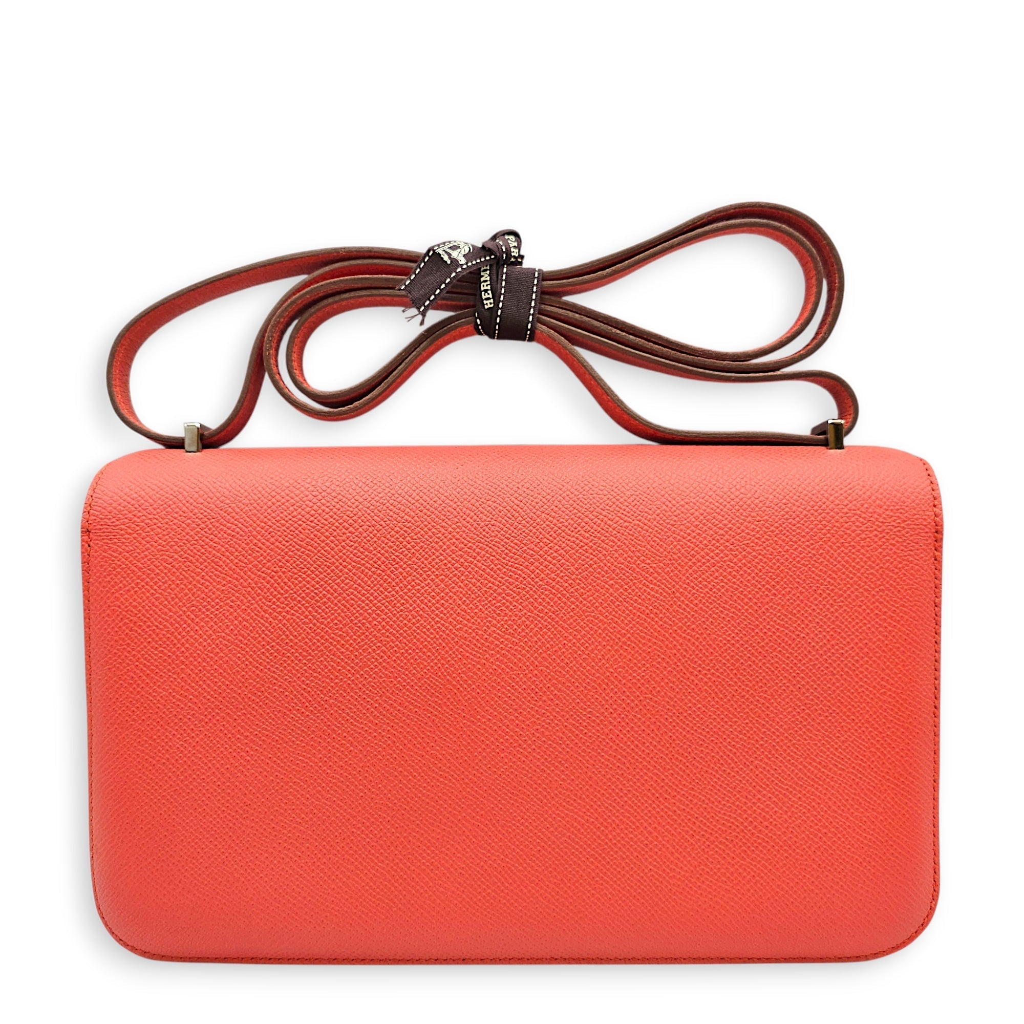 Constance Elan Flamingo in Epsom Palladium hardware CL2512-17982 2