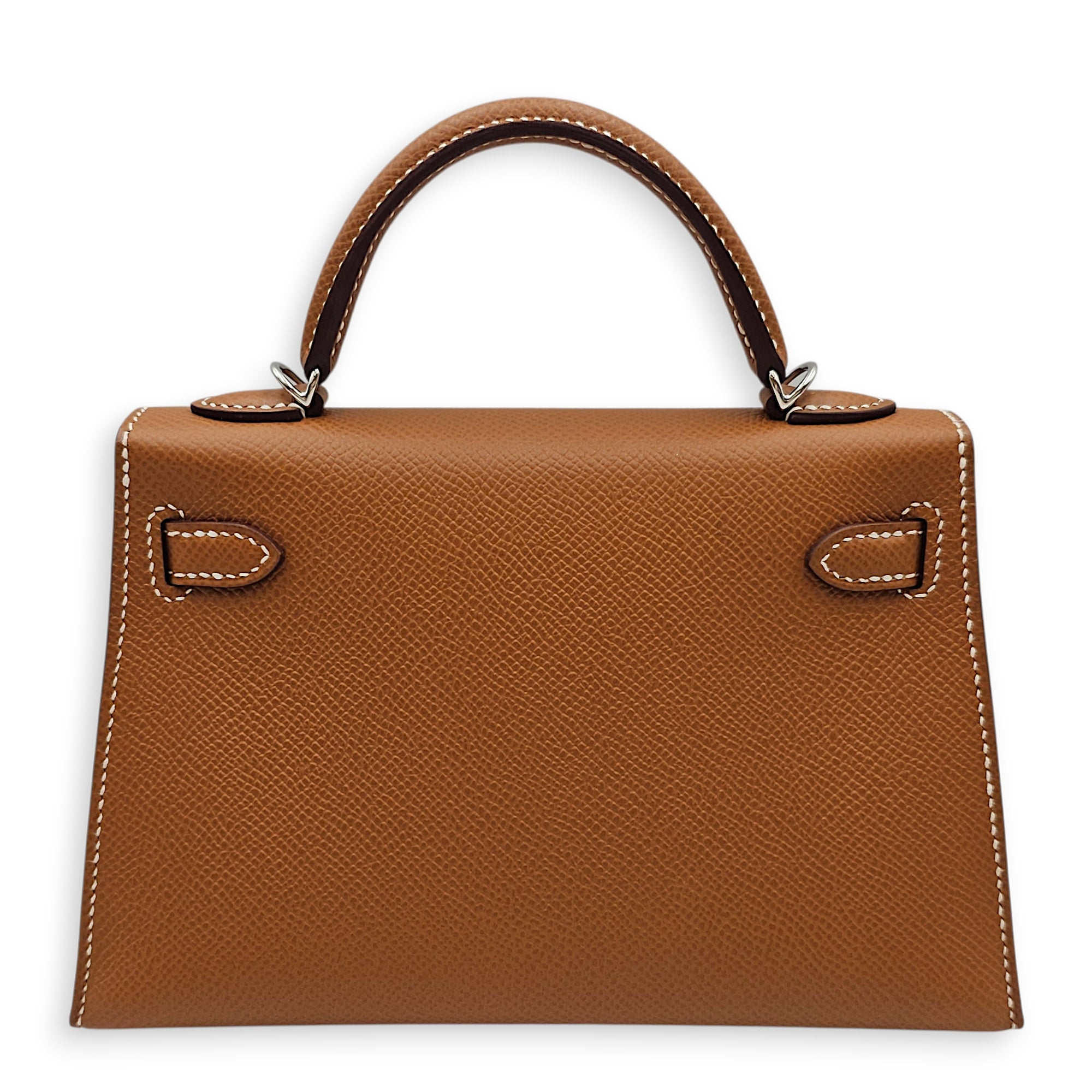 Sellier Kelly 20 Gold in Epsom, Palladium hardware