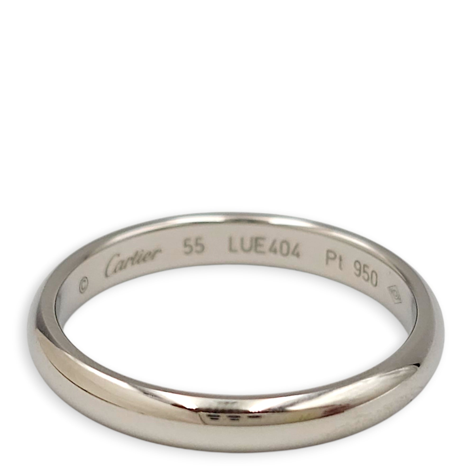 Wedding 55 Platinum Hardware Ring