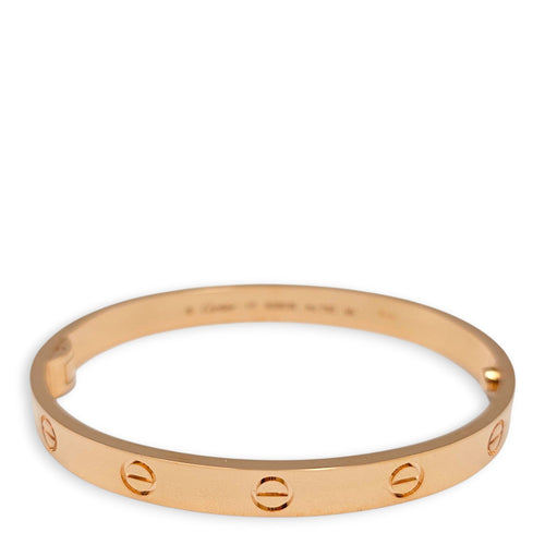 Love Classic Model  17 Bracelet in Rose Gold Hardware CL2512-17698 1