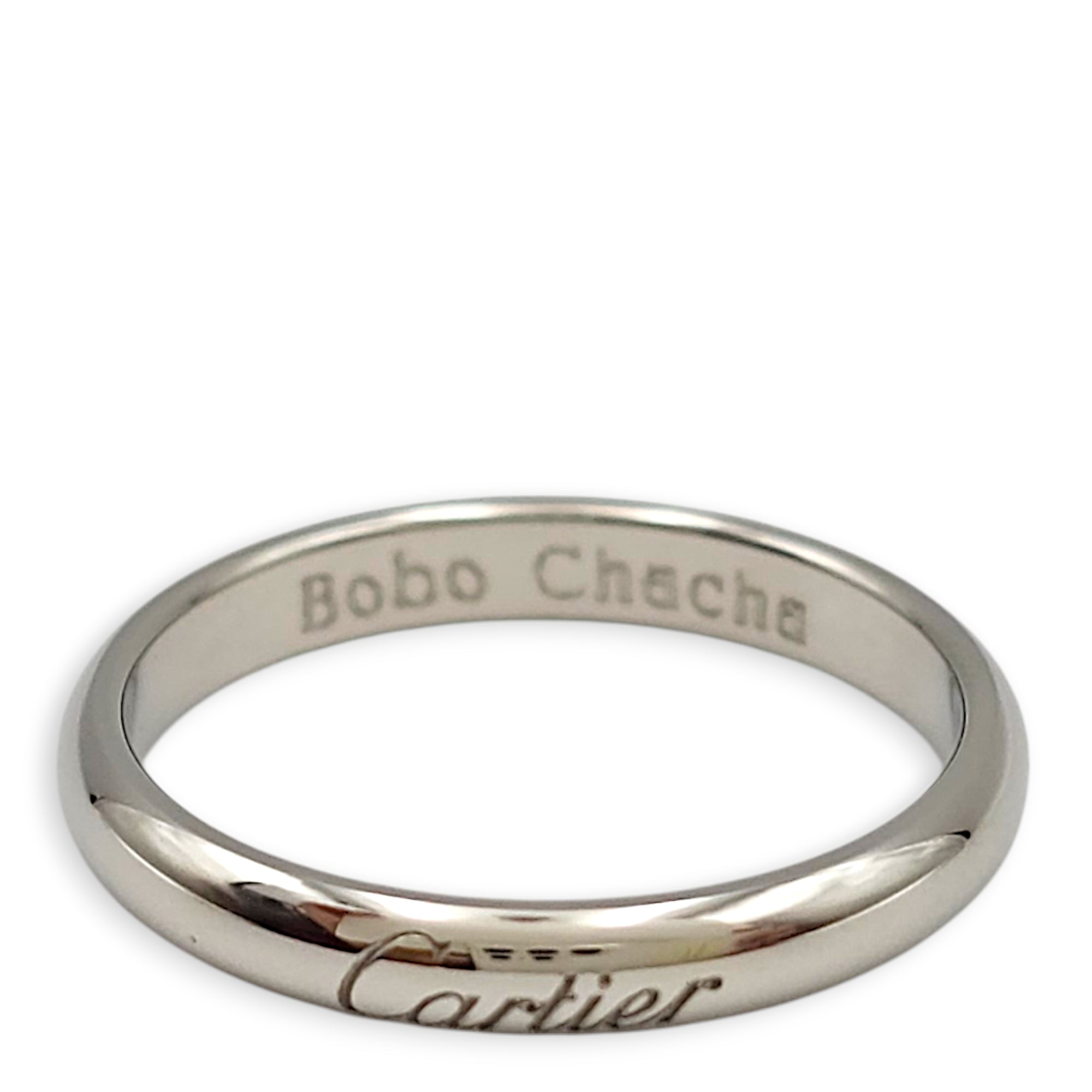 Wedding 55 Platinum Hardware Ring