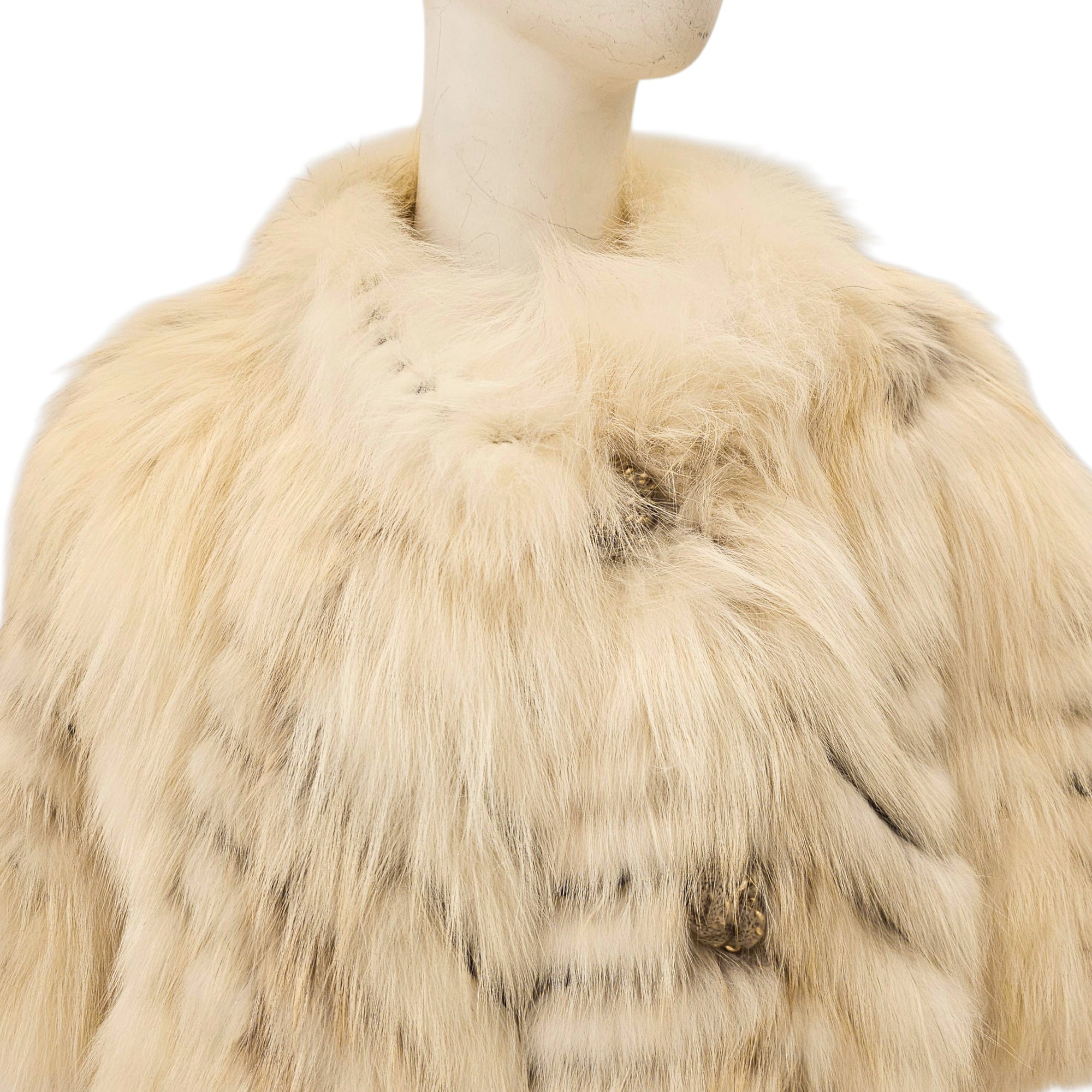Mink Fur Coat 40 Beige Ready-To-Wear