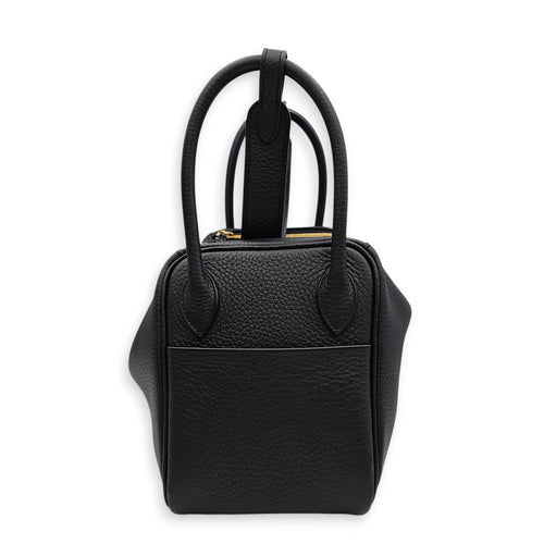 Lindy 26 Black in Clemence, Gold hardware