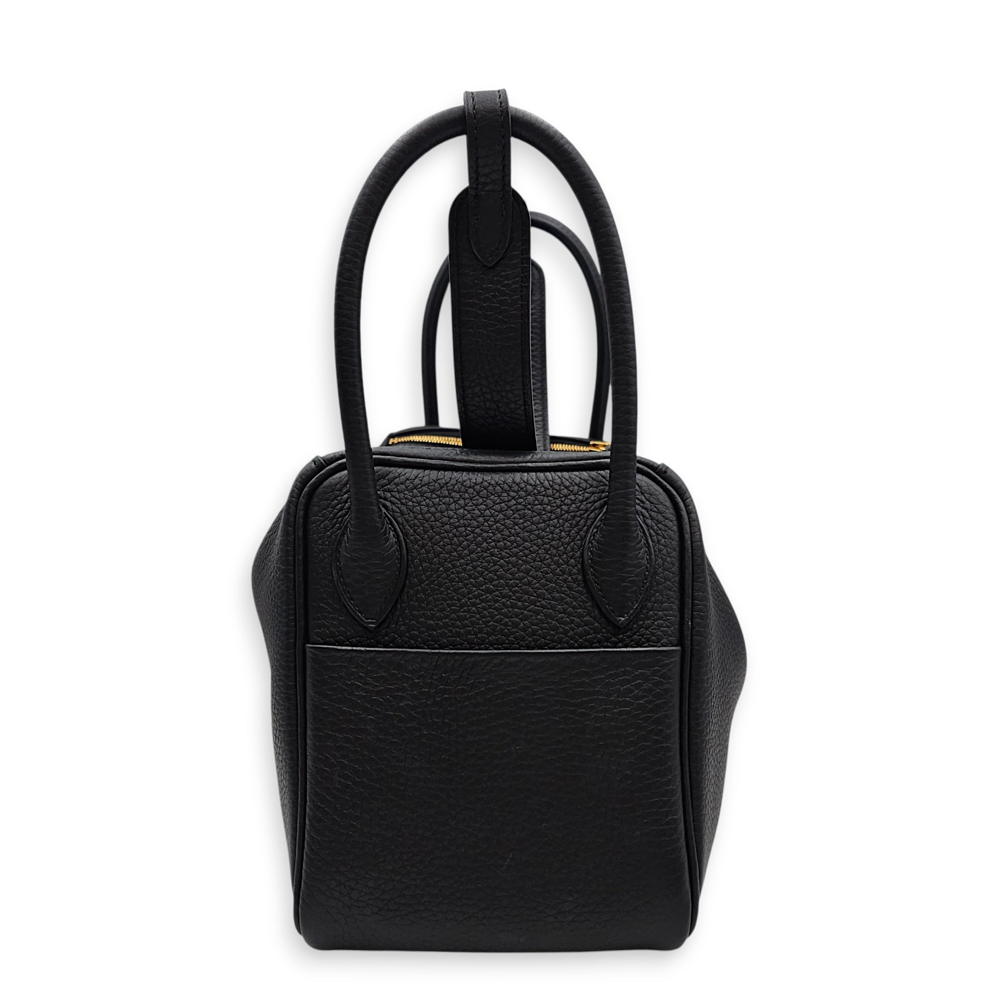 Lindy 26 Black in Clemence, Gold hardware