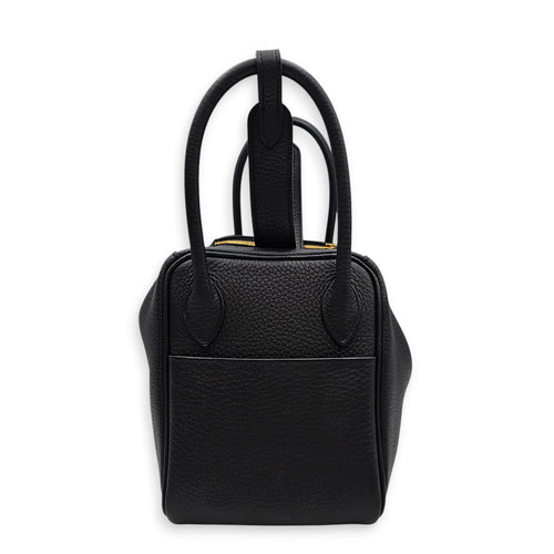 Lindy 26 Black in Clemence, Gold hardware