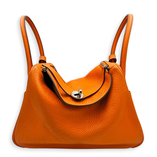 Lindy 30 Orange in Clemence, Palladium hardware