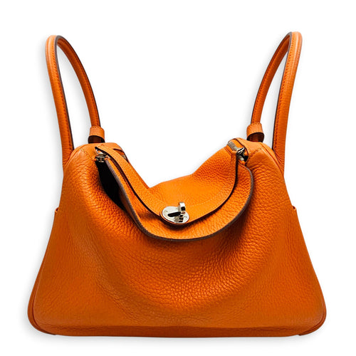 Lindy 30 Orange in Clemence Palladium hardware CL2512-17951 1