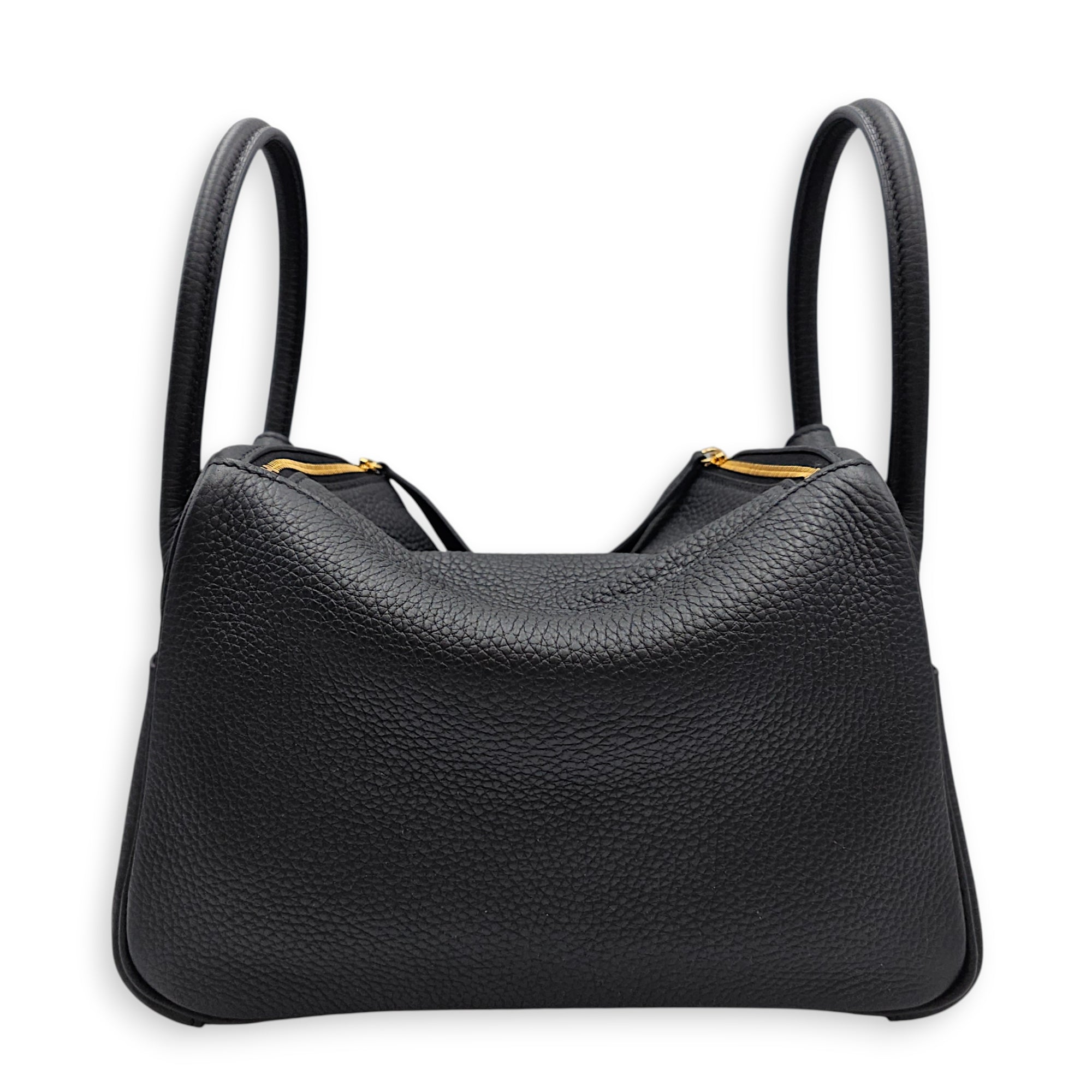 Lindy 26 Black in Clemence, Gold hardware