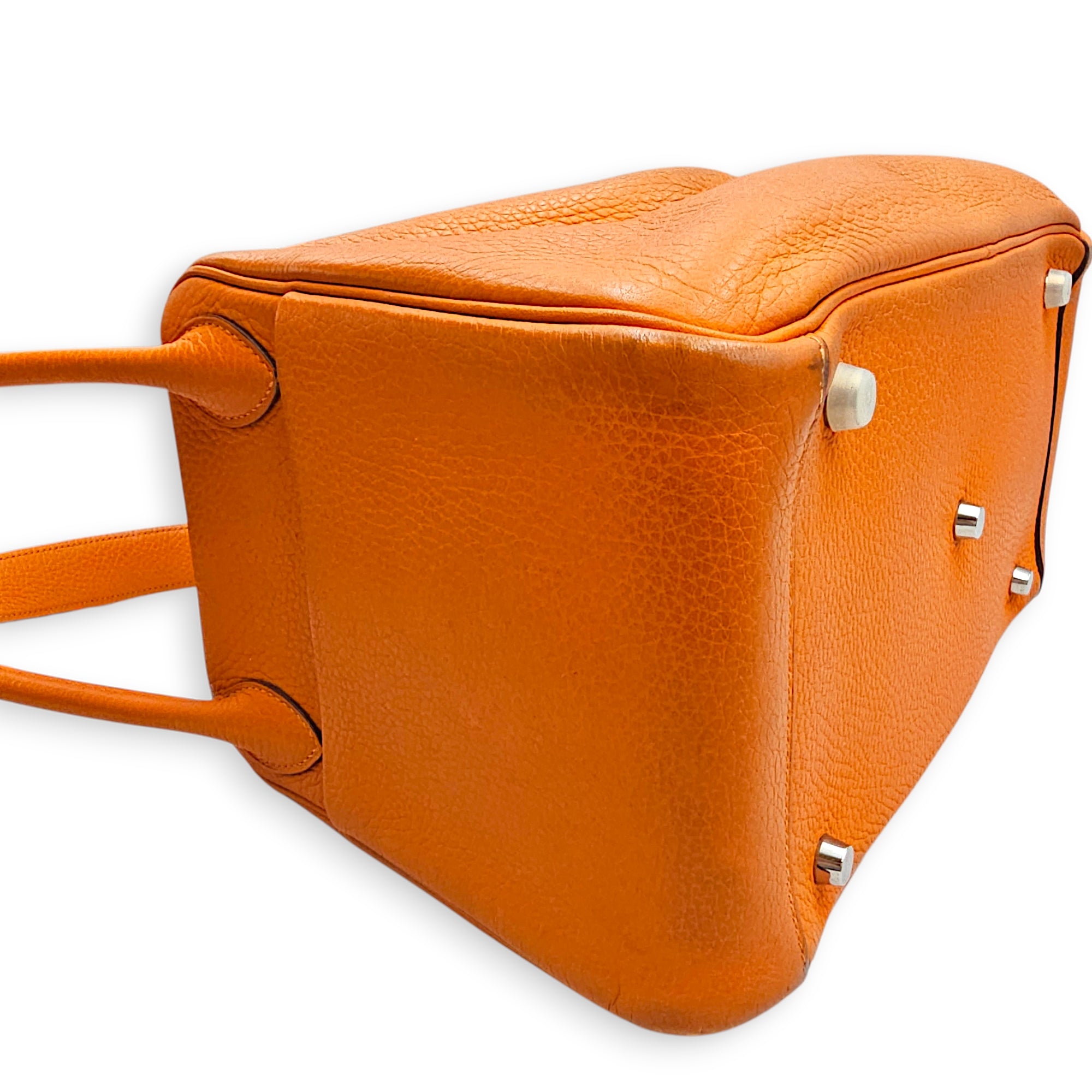 Lindy 30 Orange in Clemence, Palladium hardware