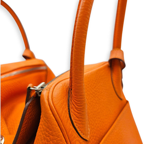 Lindy 30 Orange in Clemence Palladium hardware CL2512-17951 16