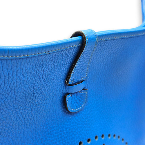 Evelyne III PM Blue Hydra in Clemence, Palladium hardware