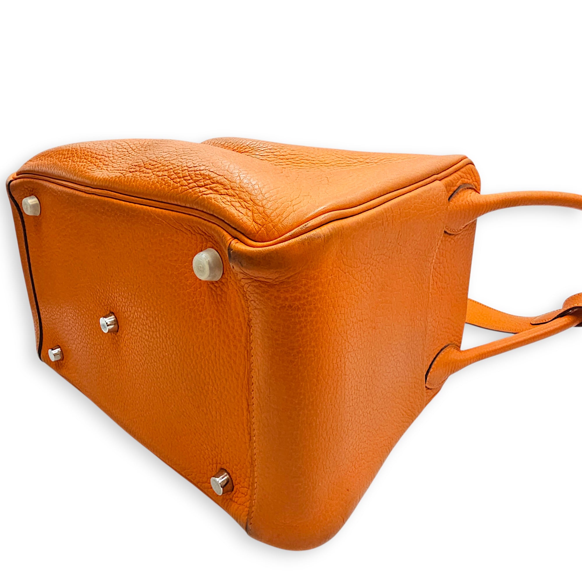 Lindy 30 Orange in Clemence, Palladium hardware