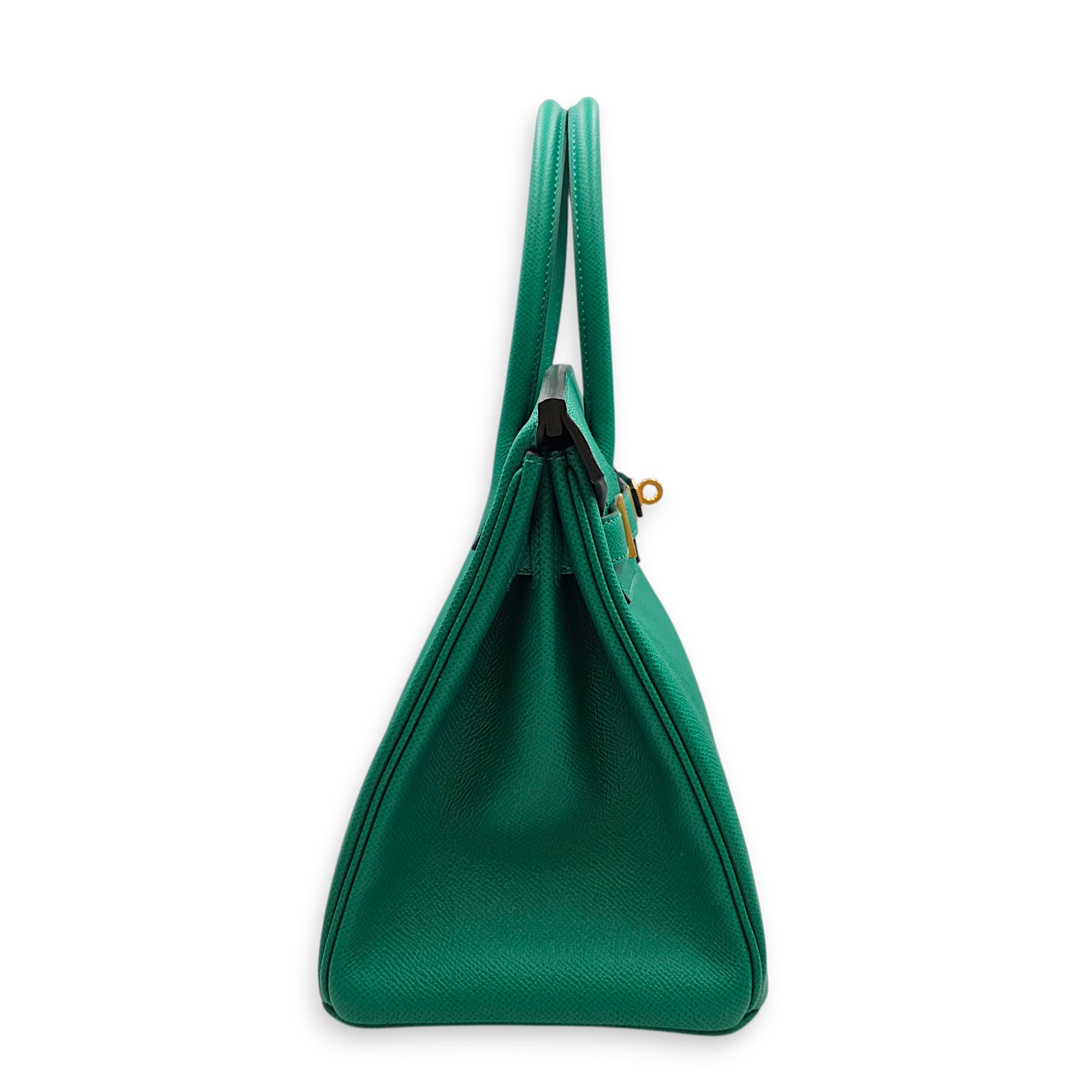 Birkin 30 Vert Jade in Epsom, Gold hardware