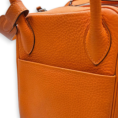 Lindy 30 Orange in Clemence Palladium hardware CL2512-17951 12