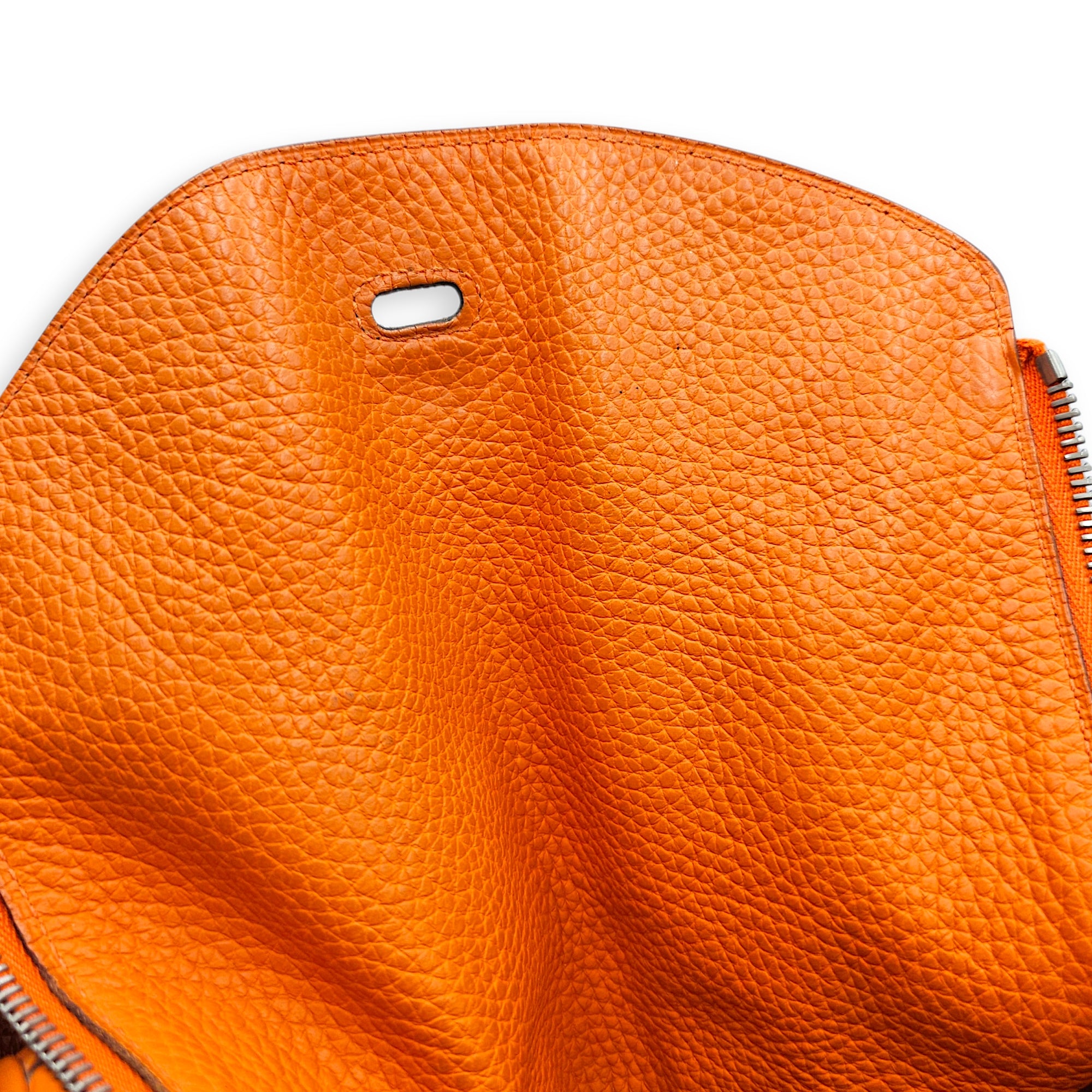 Lindy 30 Orange in Clemence, Palladium hardware