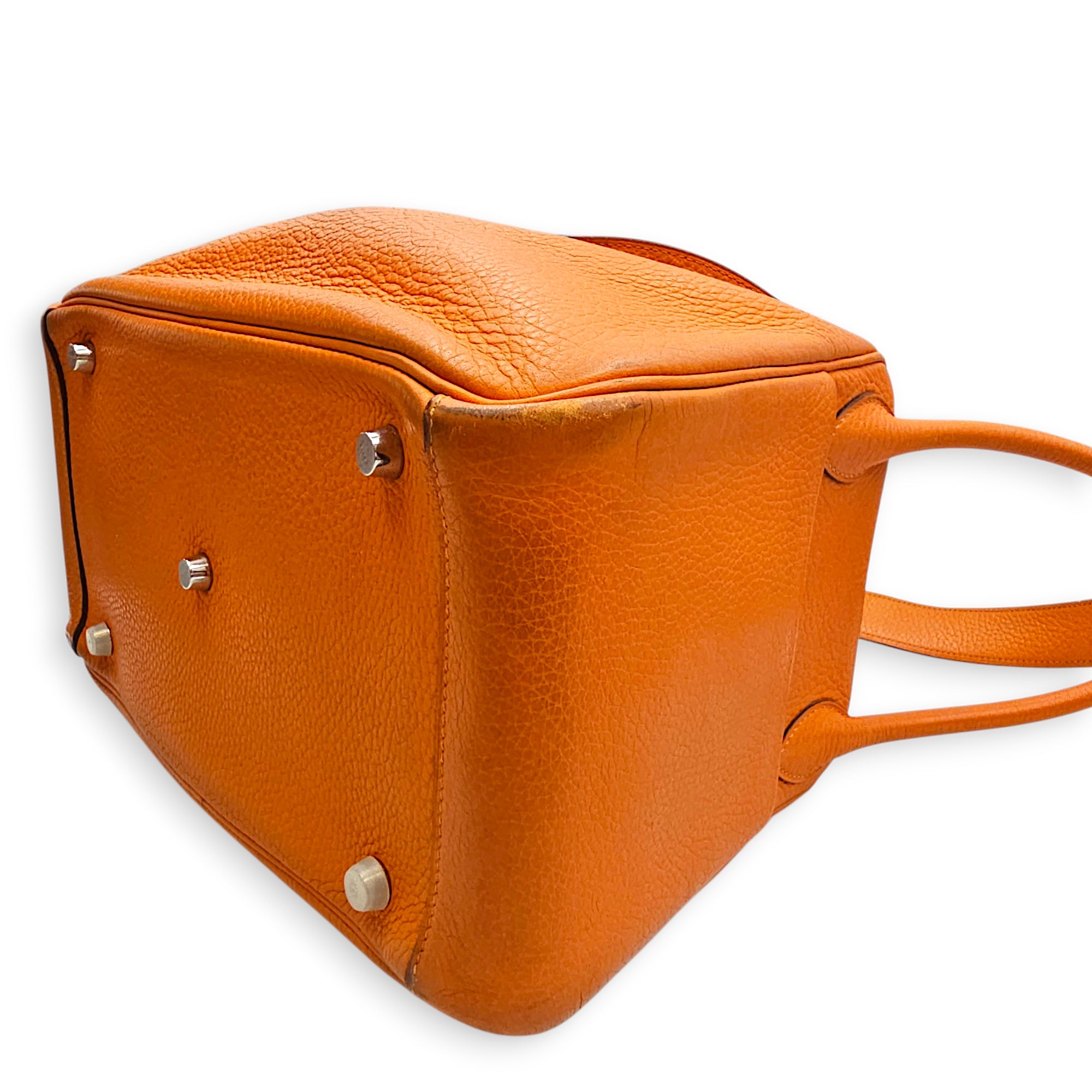 Lindy 30 Orange in Clemence, Palladium hardware