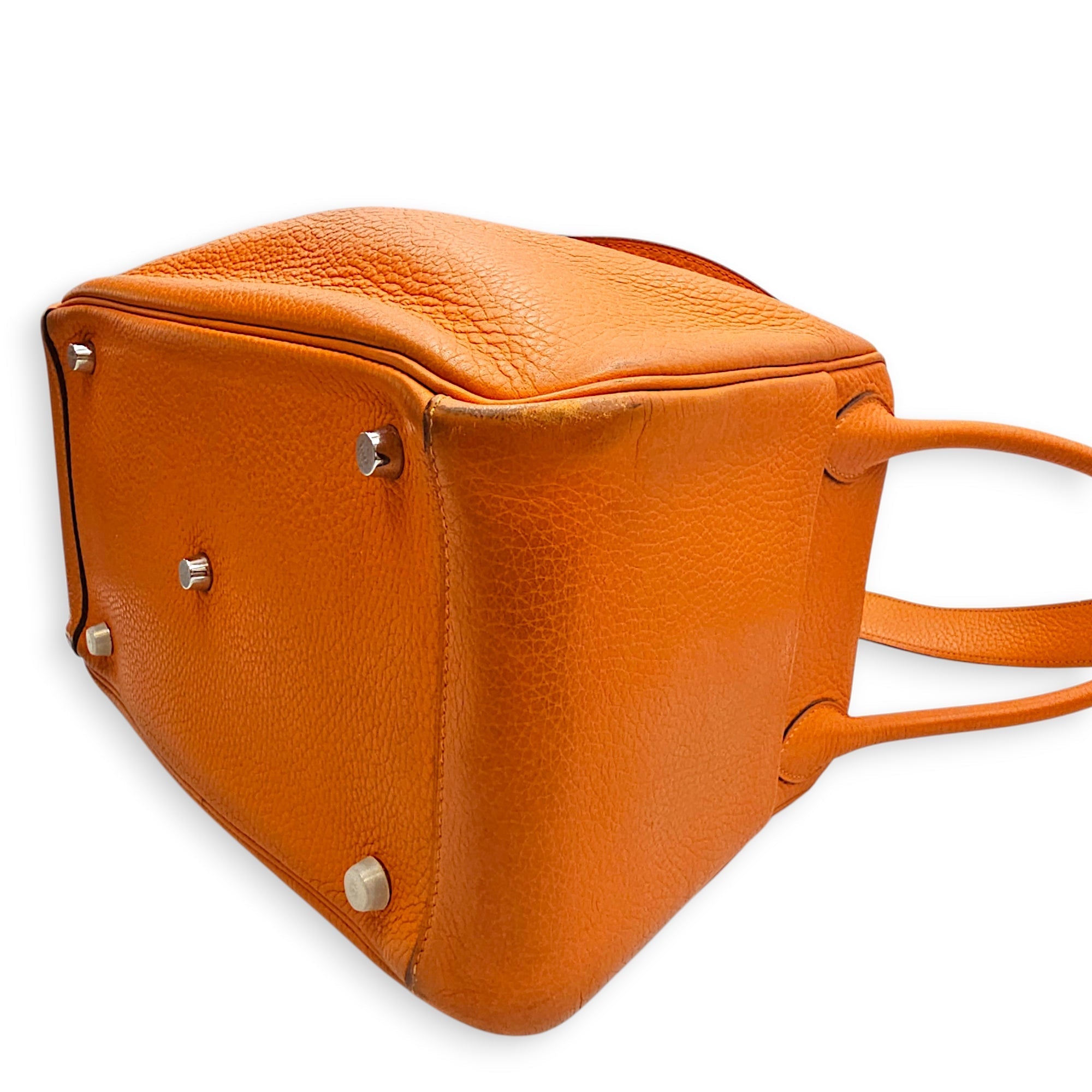 Lindy 30 Orange in Clemence Palladium hardware CL2512-17951 8