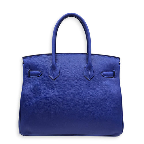 Birkin 30 Blue Electric in Epsom, Gold hardware
