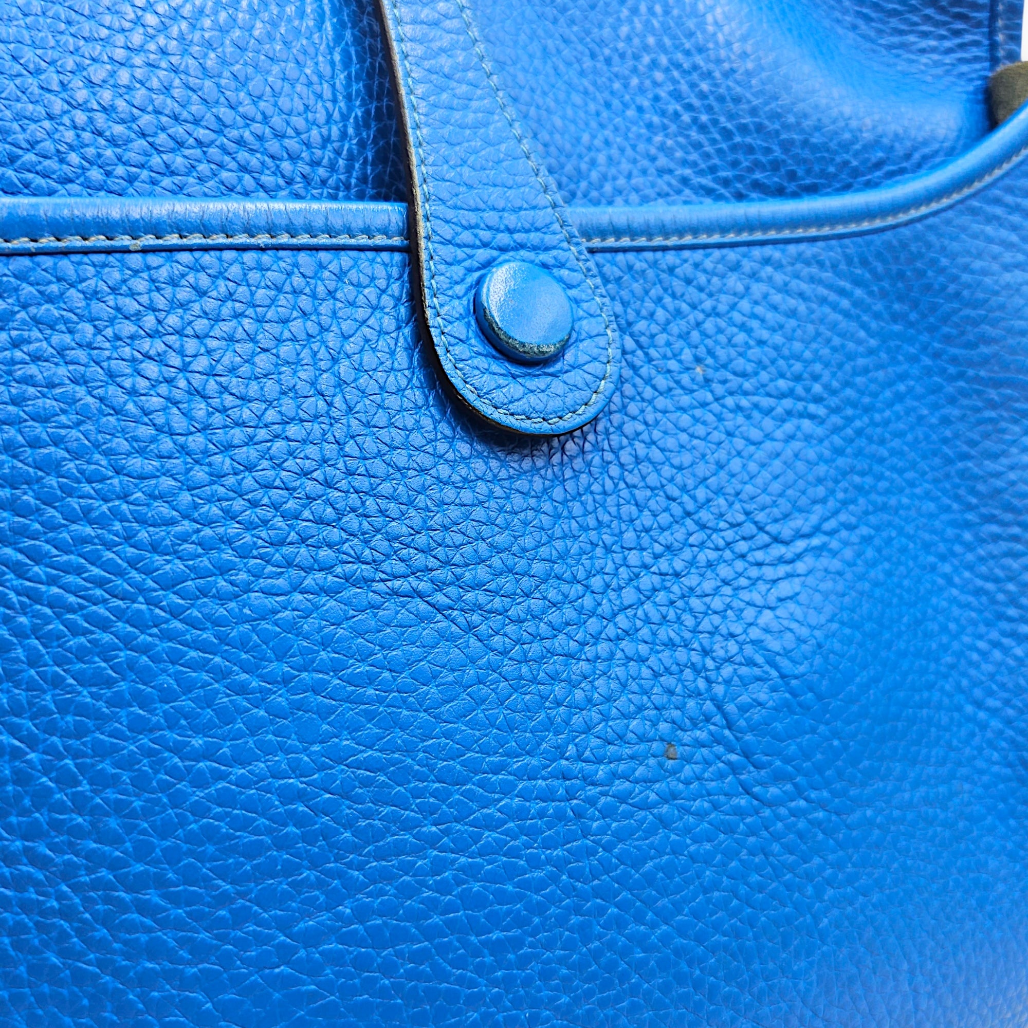 Evelyne III PM Blue Hydra in Clemence, Palladium hardware