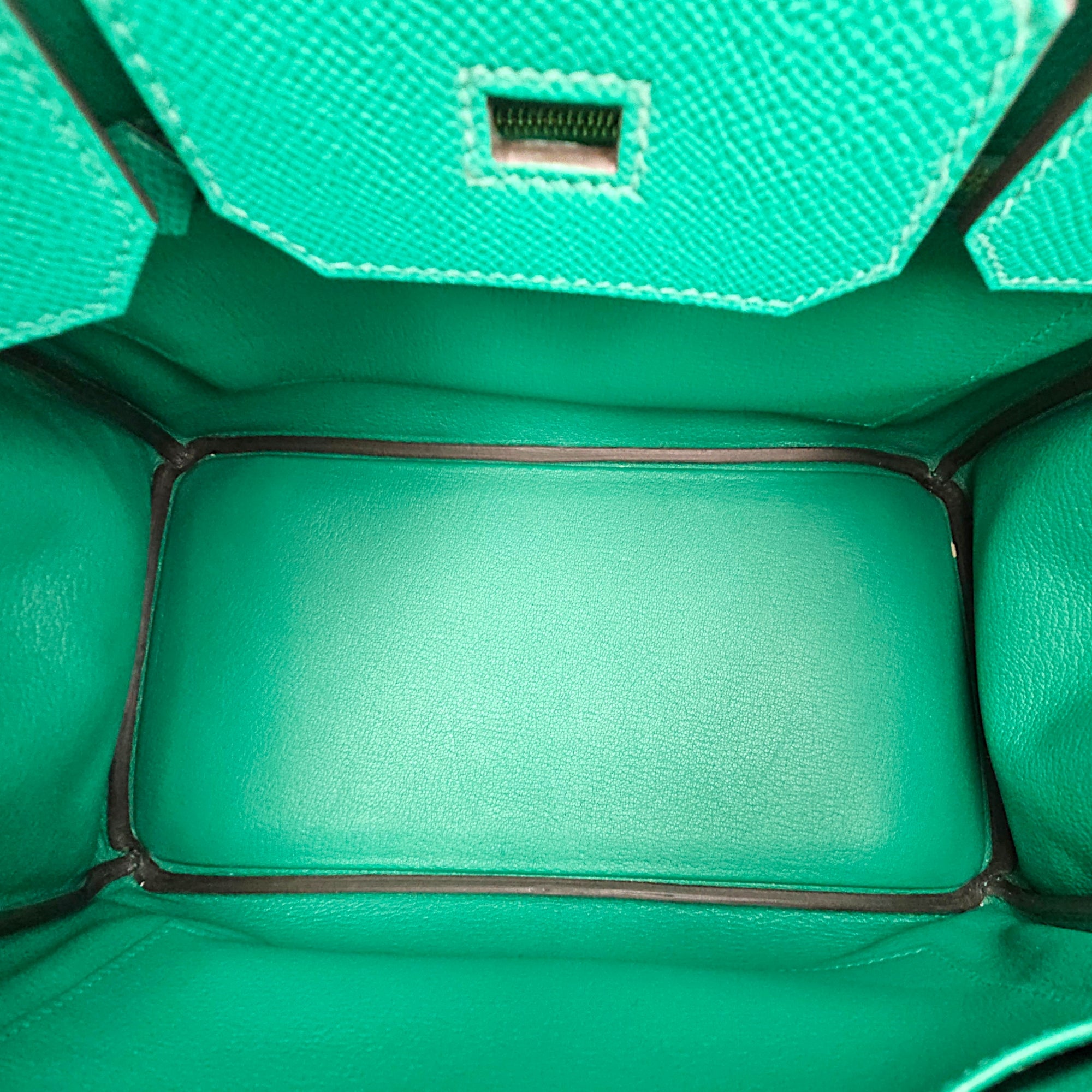 Birkin 30 Vert Jade in Epsom, Gold hardware