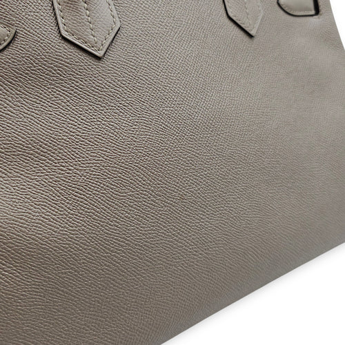 Birkin 30 Gris Asphalt in Epsom, Gold hardware