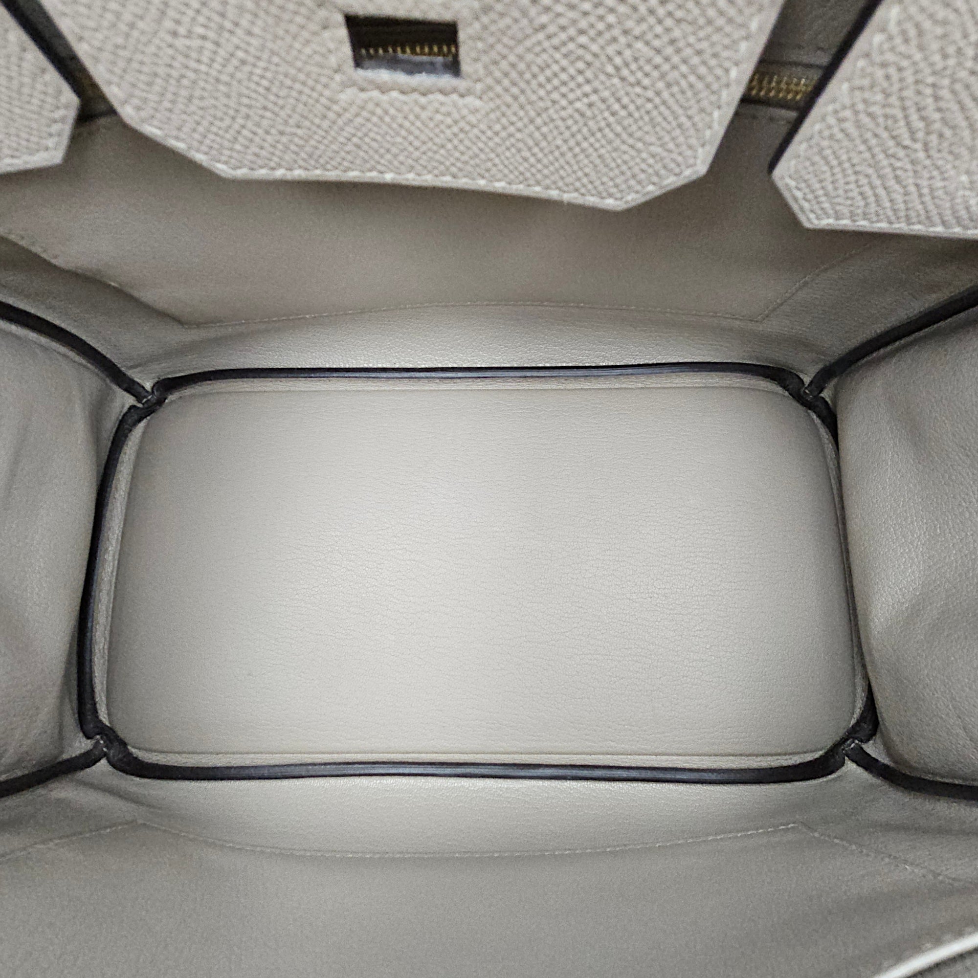 Birkin 30 Gris Asphalt in Epsom, Gold hardware