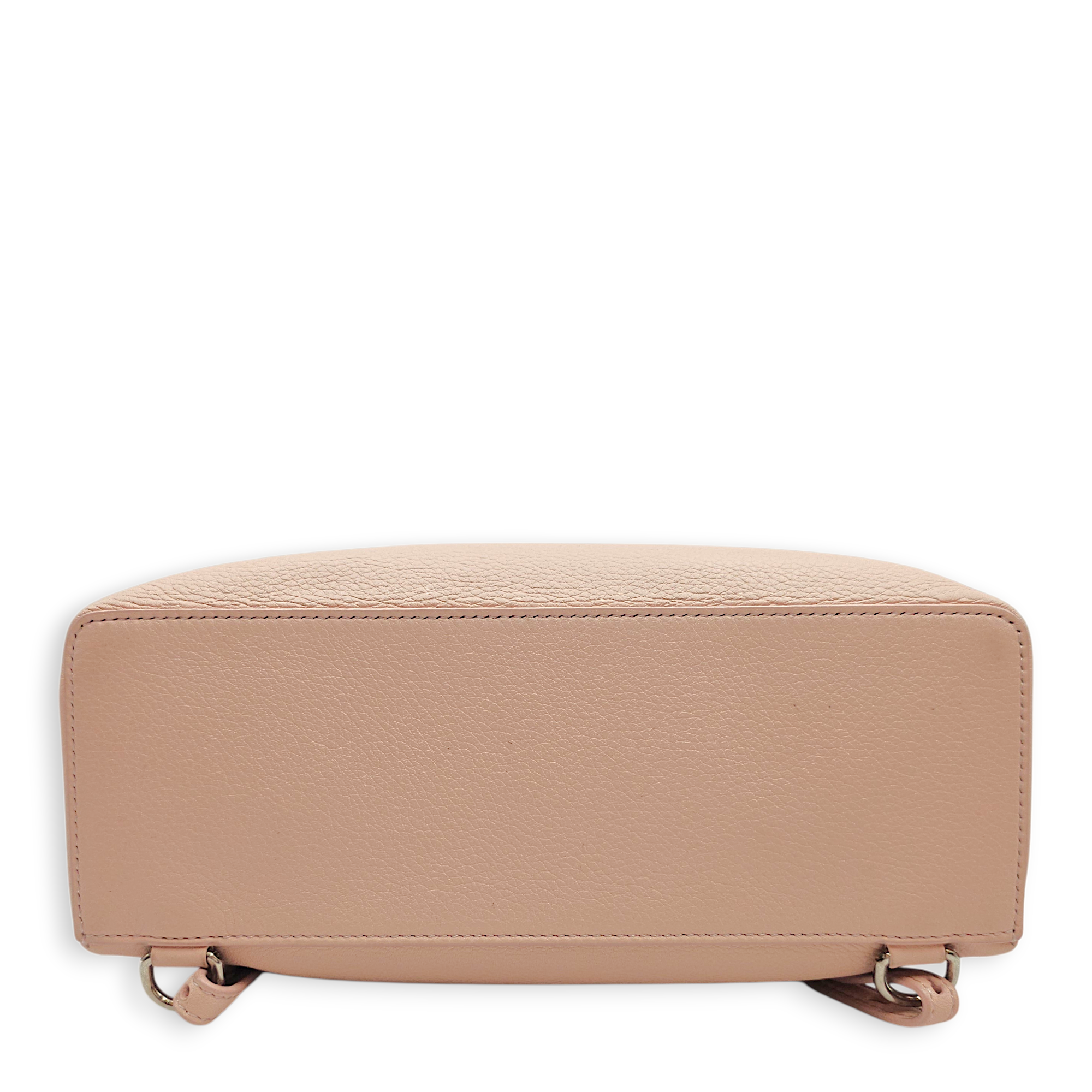 Extra Pocket  L23.5 Pink Backpack Palladium hardware CL2512-17730 5