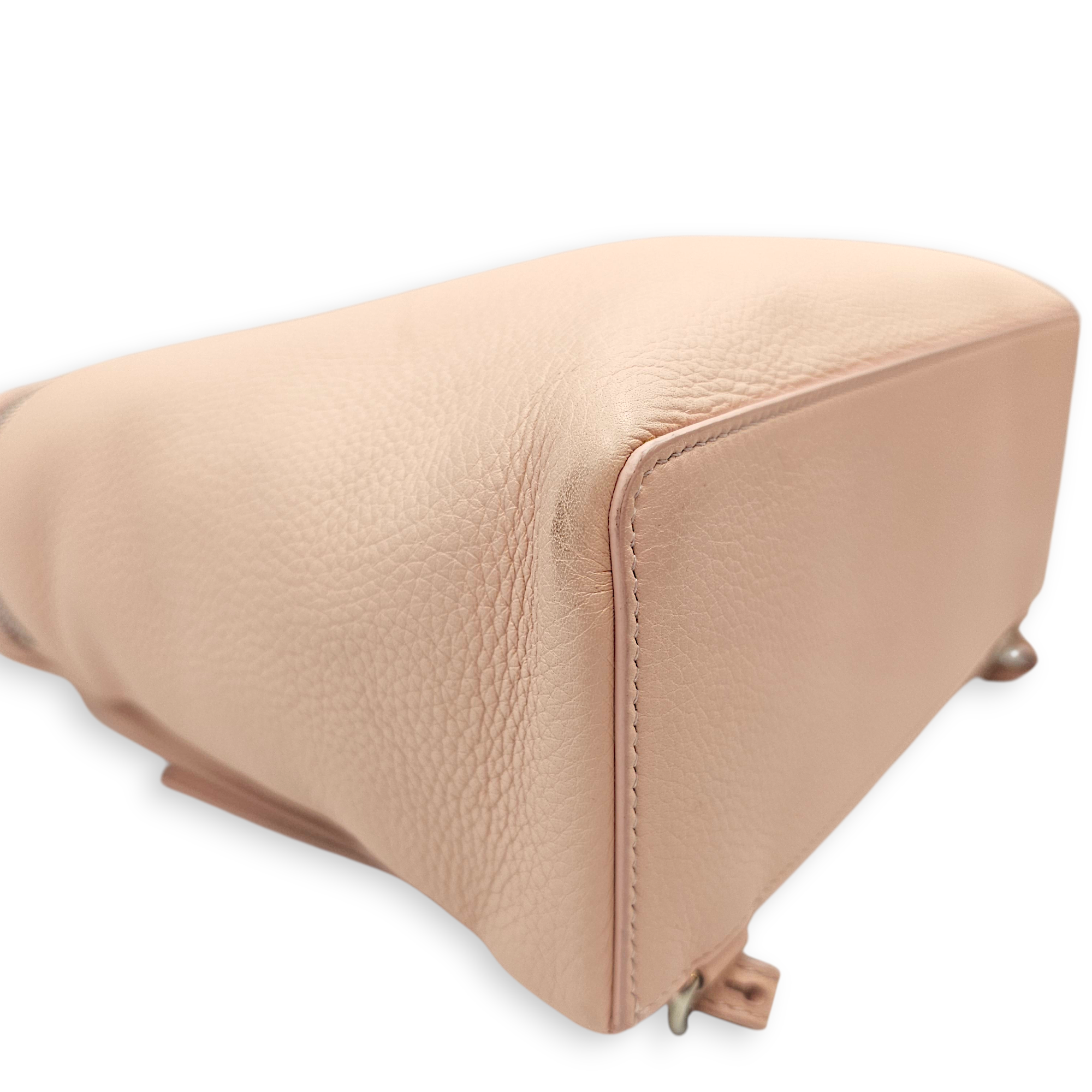 Extra Pocket  L23.5 Pink Backpack Palladium hardware CL2512-17730 4