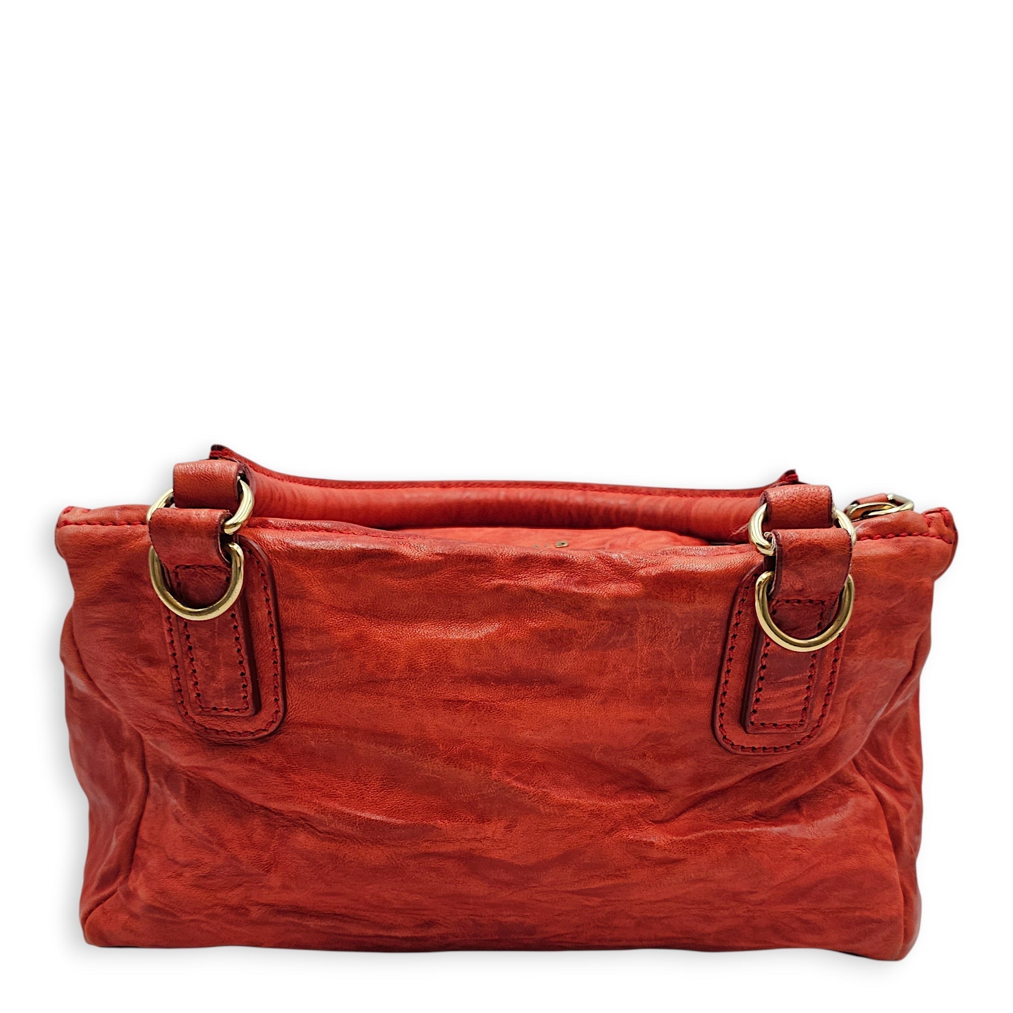Pandora  Small Orange  Crossbody Bag Gold hardware CL2512-17813 2