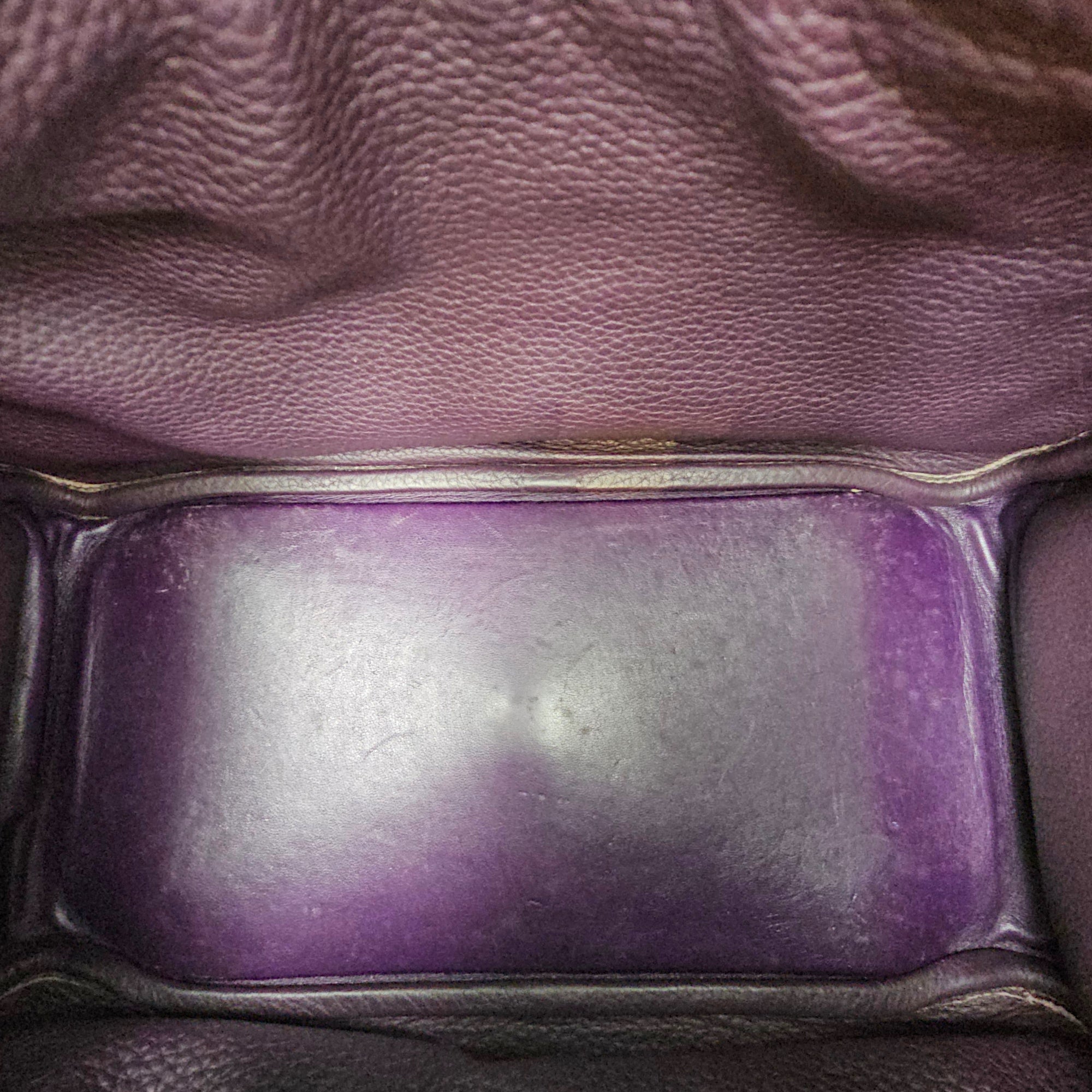 Lindy 30 Raisin in Clemence, Palladium hardware