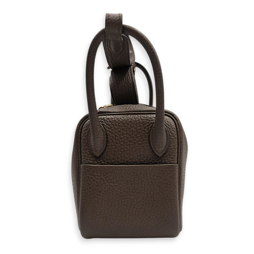 Lindy Mini Etain in Clemence, Gold hardware