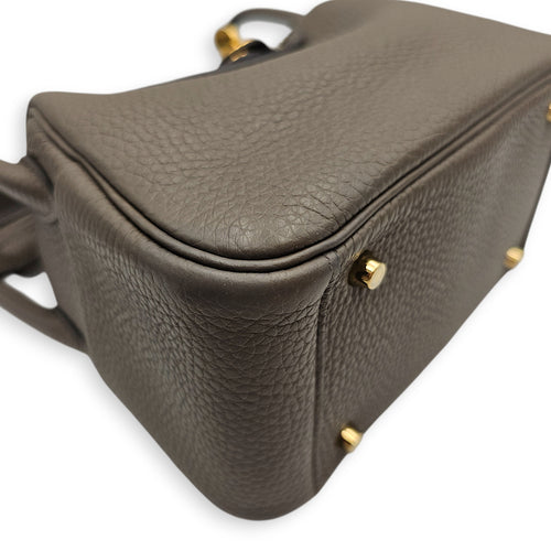 Lindy Mini Etain in Clemence, Gold hardware