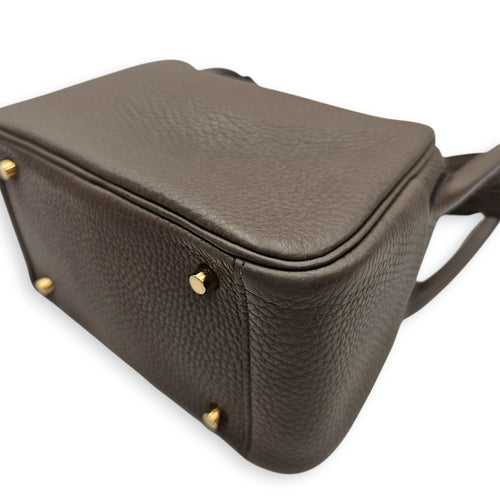 Lindy Mini Etain in Clemence, Gold hardware