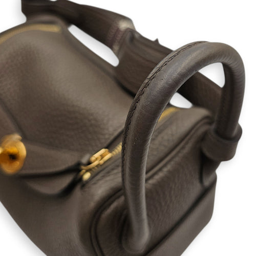 Lindy Mini Etain in Clemence, Gold hardware