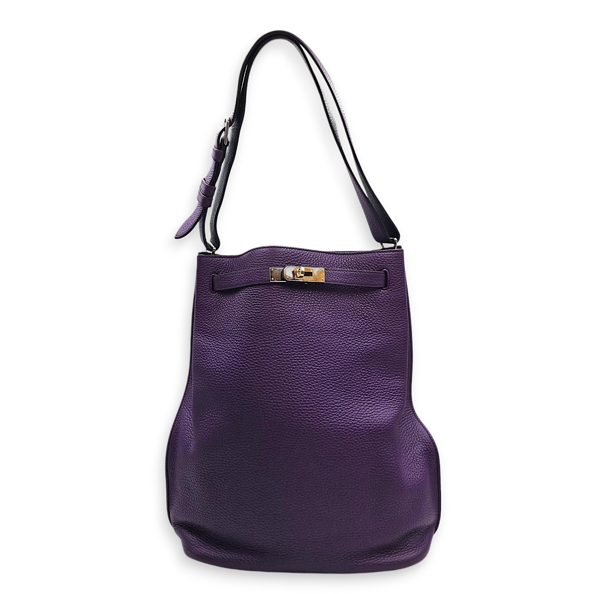 Eclat SoKelly 26 UltraViolet/Blue Obscure in Clemence, Palladium hardware