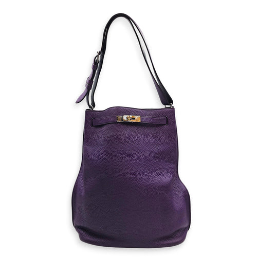 Eclat SoKelly 26 UltraViolet/Blue Obscure in Clemence, Palladium hardware