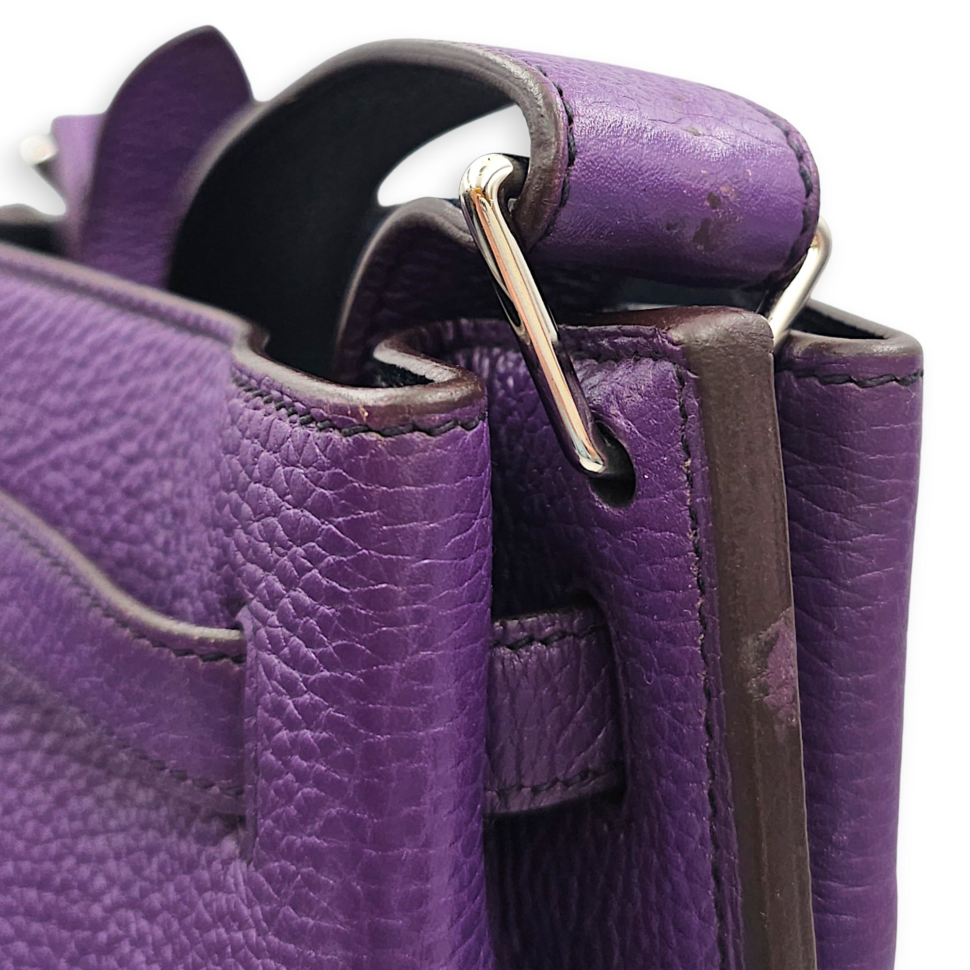 Eclat SoKelly 26 UltraViolet/Blue Obscure in Clemence, Palladium hardware