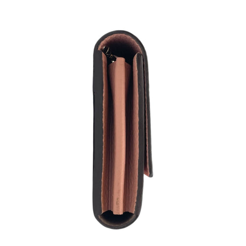 Capucines Pale Pink Wallet in Taurillon Leather Silver hardware CL2512-17717 3