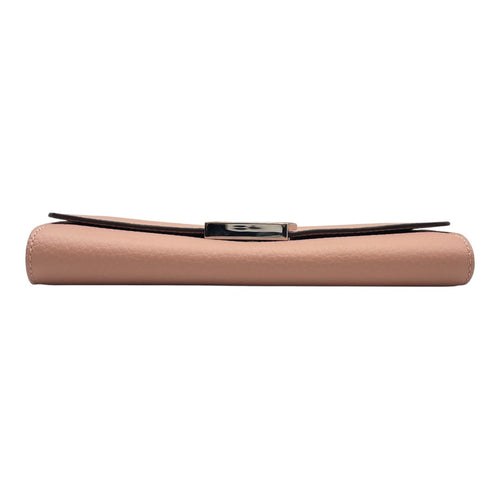 Capucines Pale Pink Wallet in Taurillon Leather Silver hardware CL2512-17717 5