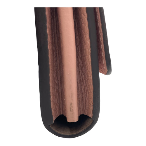 Capucines Pale Pink Wallet in Taurillon Leather, Silver hardware