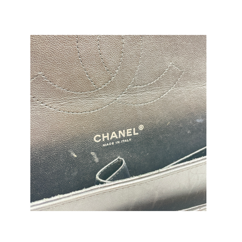 Quilted CC Classic Jumbo Black Double Flap Bag in Lambskin So Black hardware CL2512-17560 20